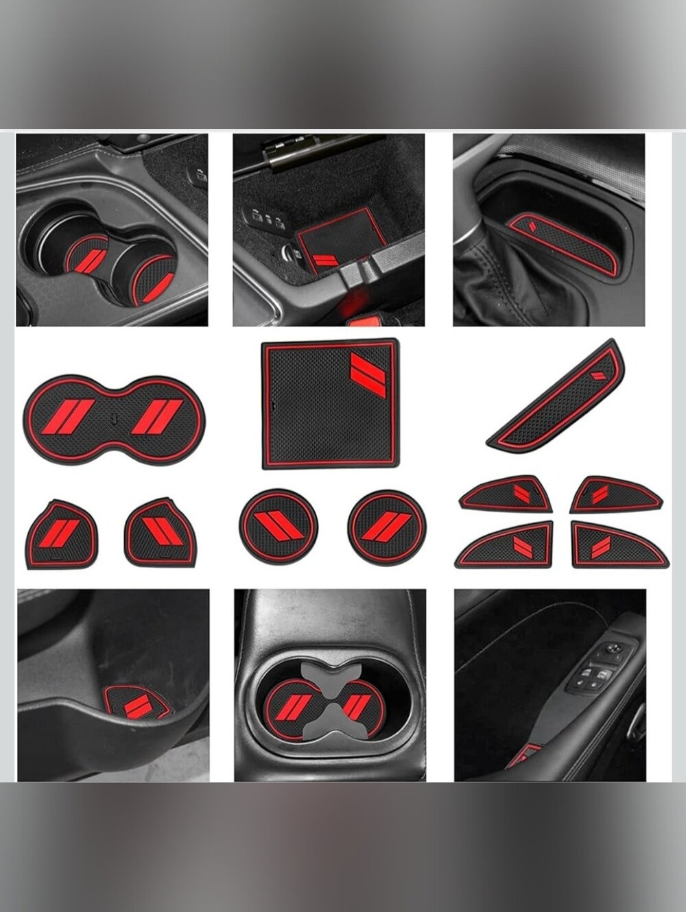 11 pieces blue 2015-2020 Challenger trim liner mat protector Set See All Colors
